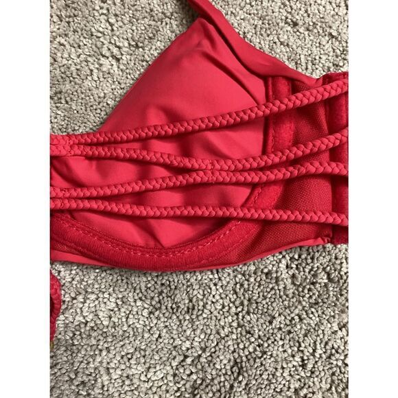 New. PilyQ Rouge Braided Zen Bikini set. Regularly $149 - Picture 9 of 9